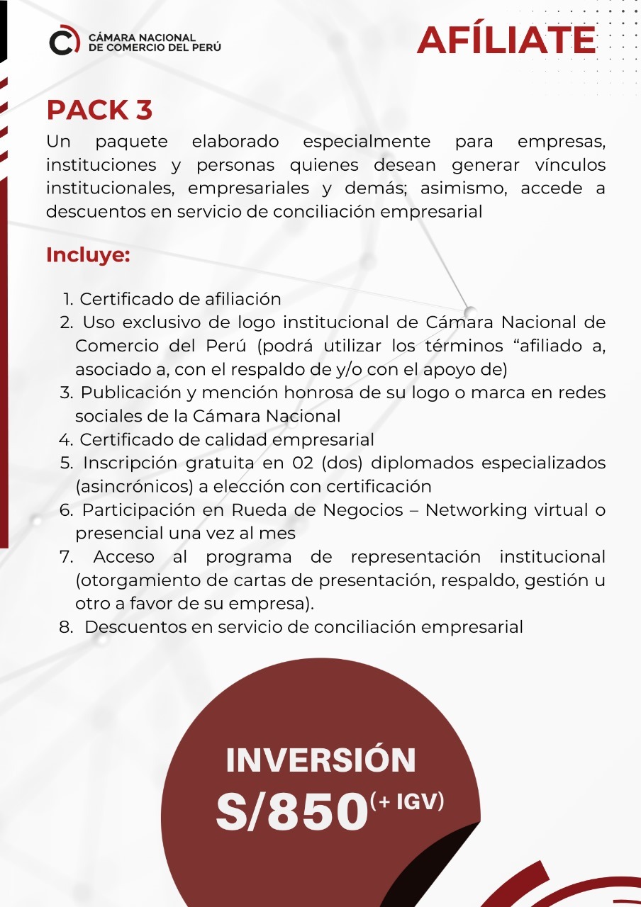 Paquete afiliación 3