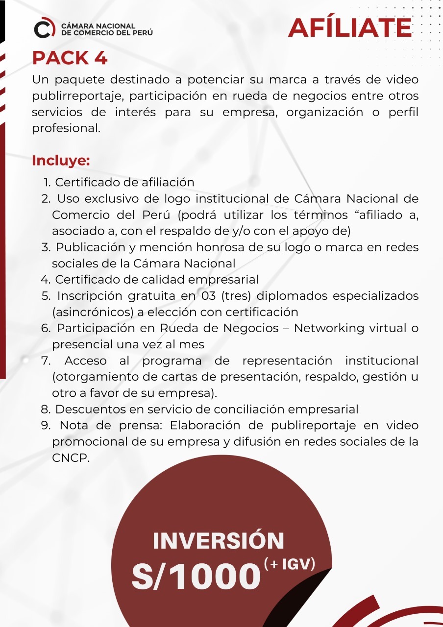 Paquete afiliación 4